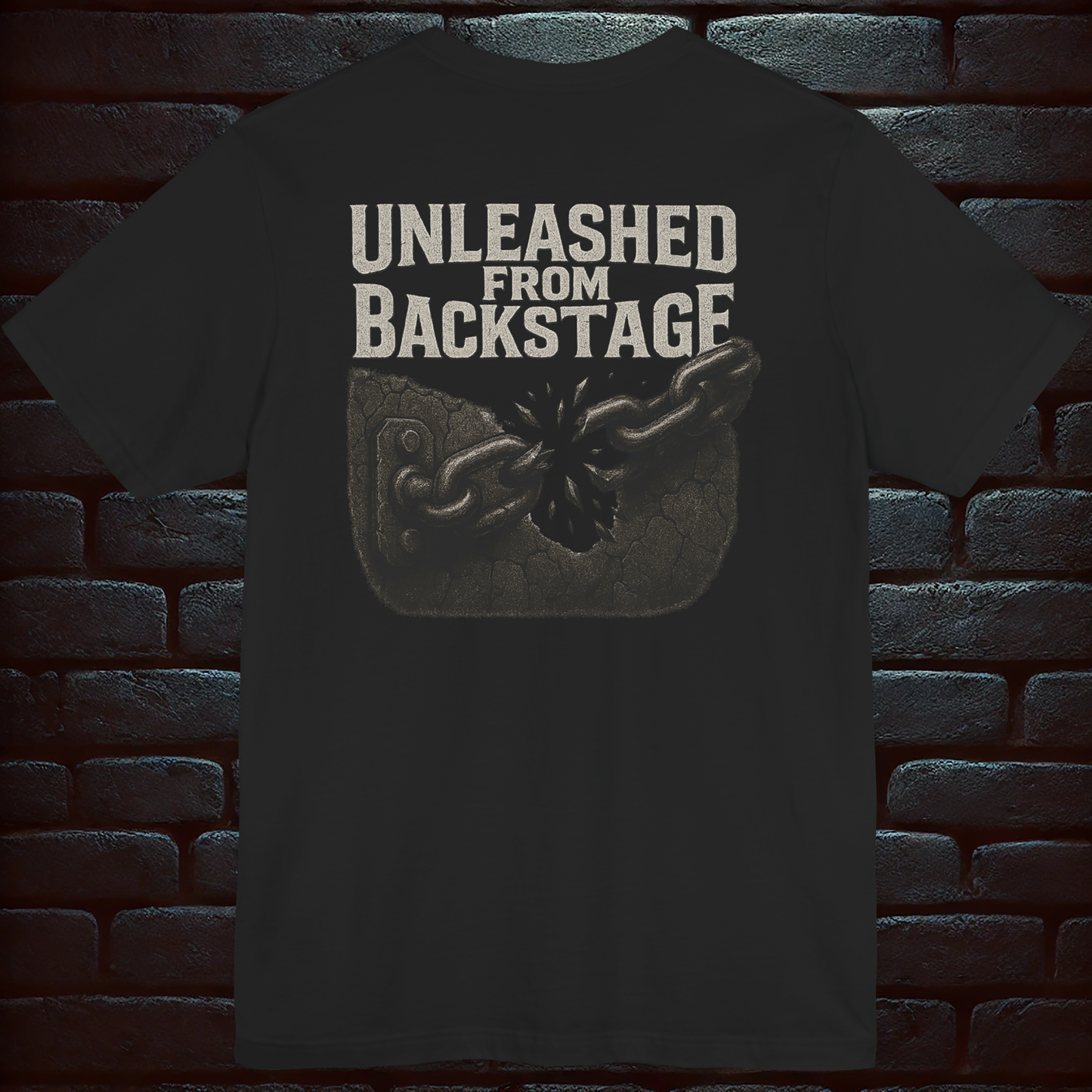 Backstage Prints Mad Bear Tee – Loud, Wild, Rebellious Short Sleeve T-shirt
