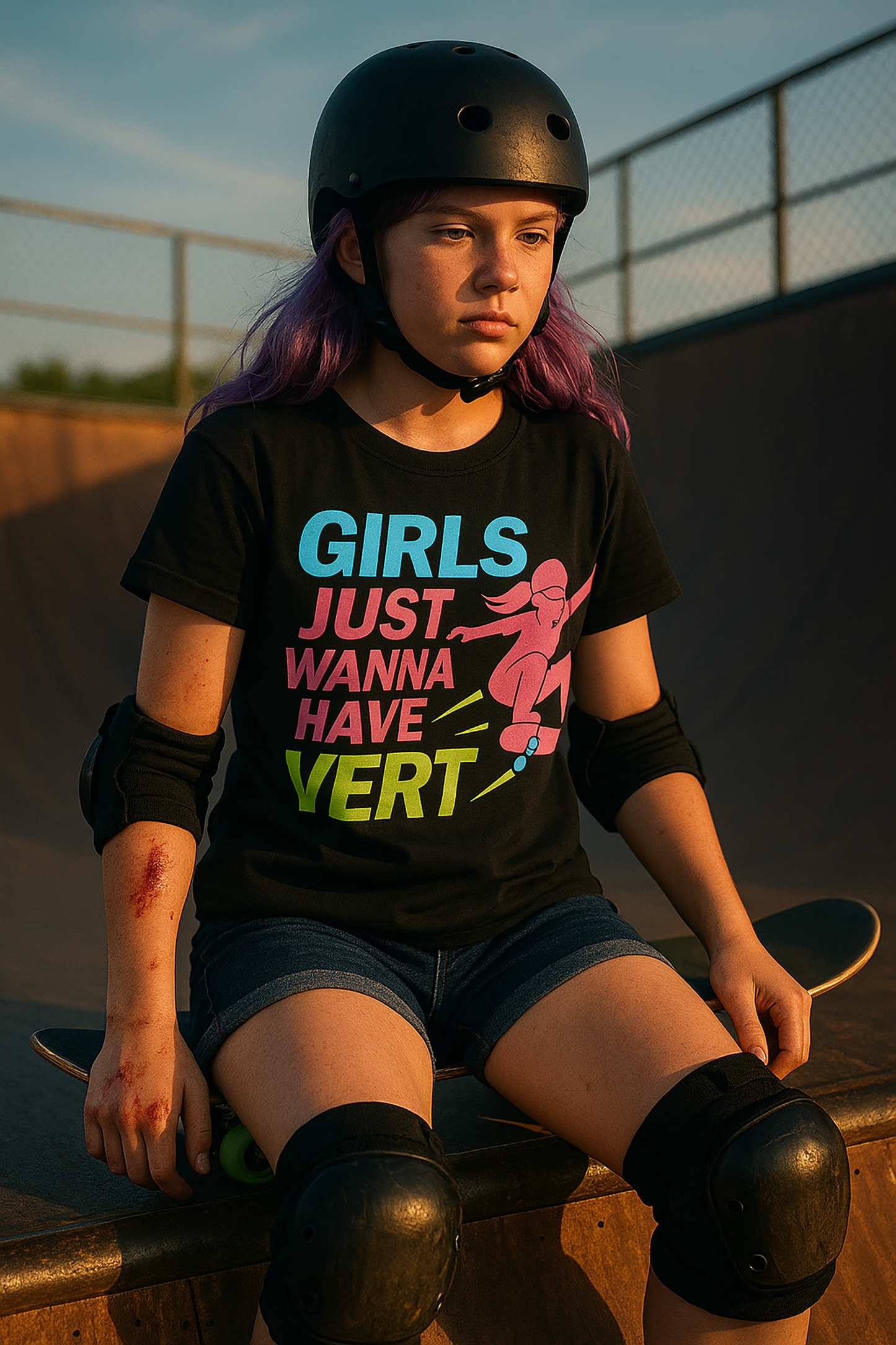 Girls on Skates- Short Sleeve T- shirt