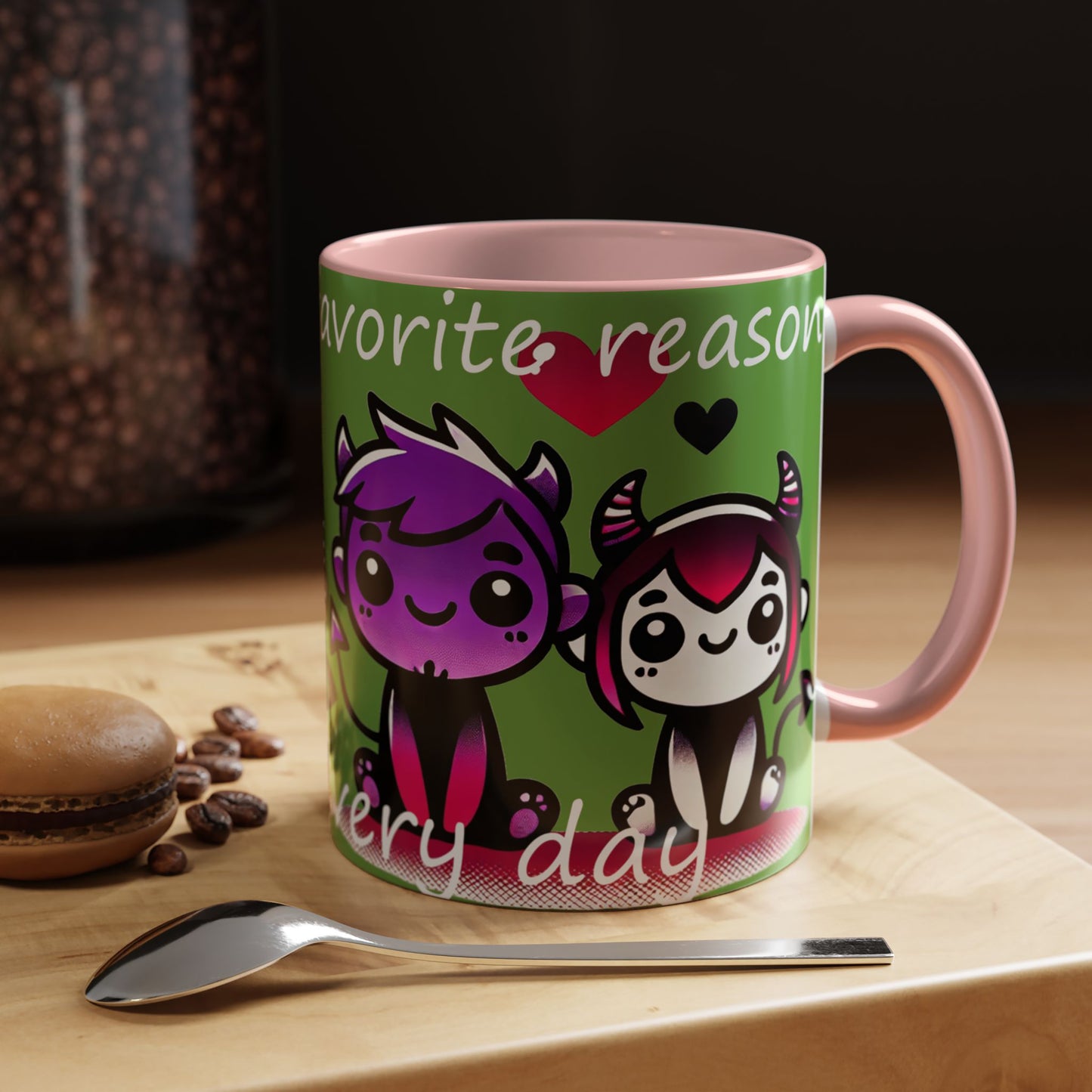 A Little Devilish, A Lot of Love! Coffee Mug (0,33 l / 11, 15oz)