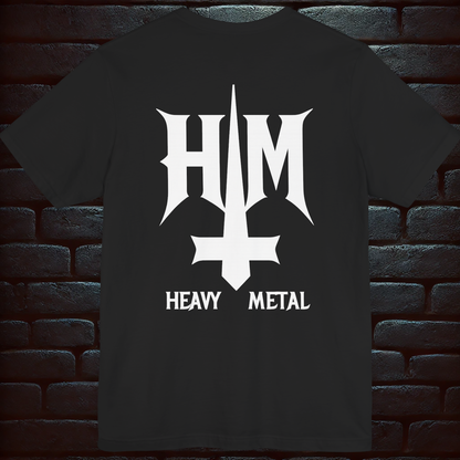 HEAVY METAL Because Yoga didn´t work- Short Sleeve T- shirt