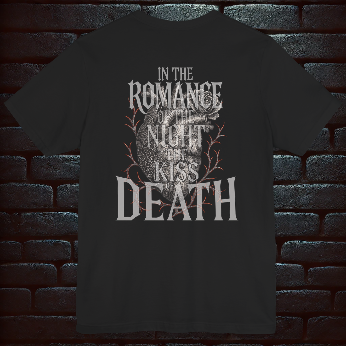 Romance of Death Skull Music T-Shirt  –Short Sleeve Tee