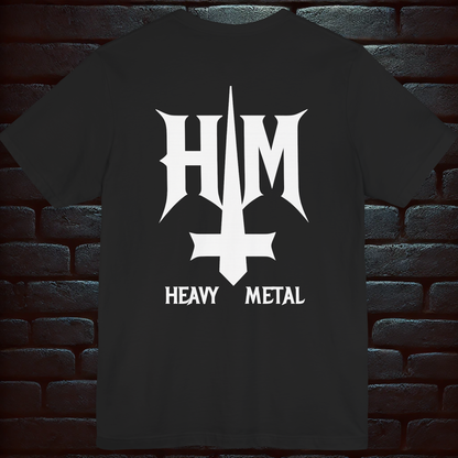 HEAVY METAL I love my music Heavy- Short Sleeve T- shirt