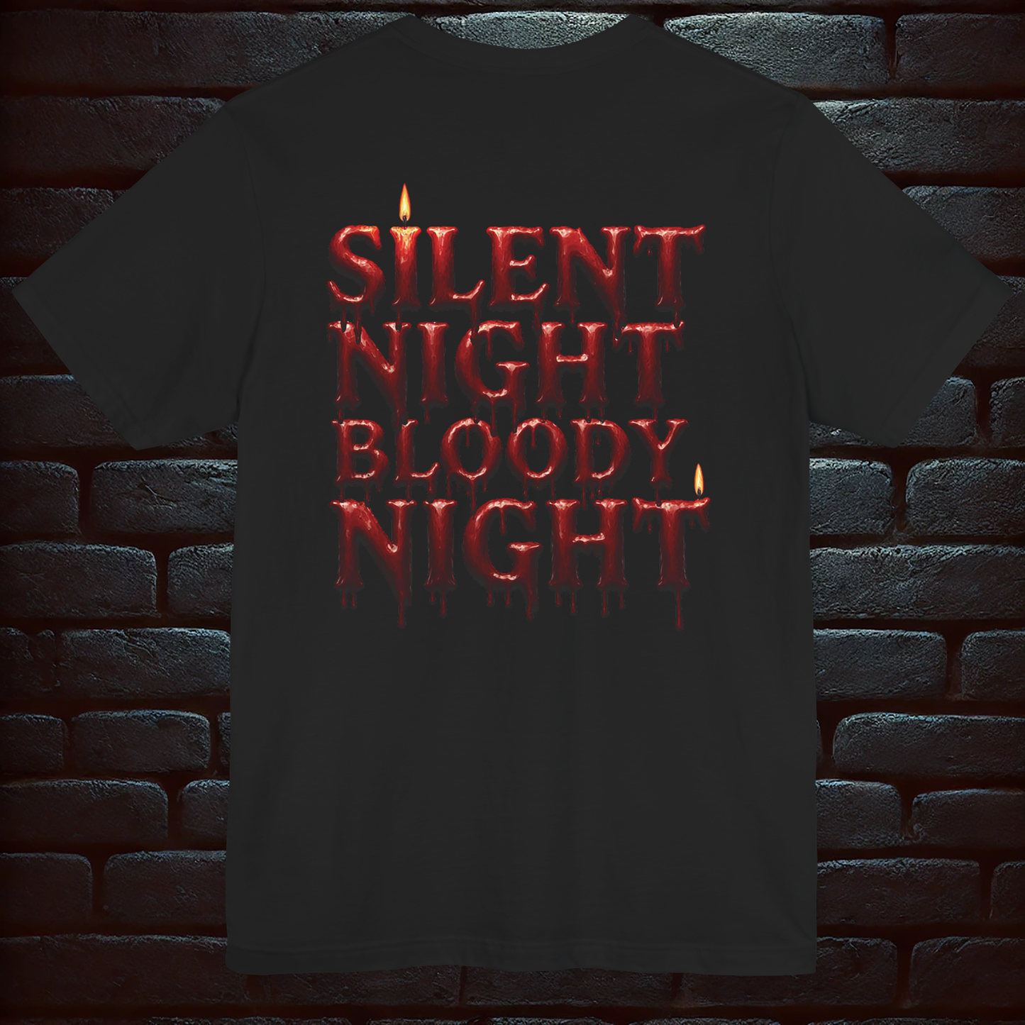 Santa is dead, Long live Krampus– Scary Fun Design –Short Sleeve Tee