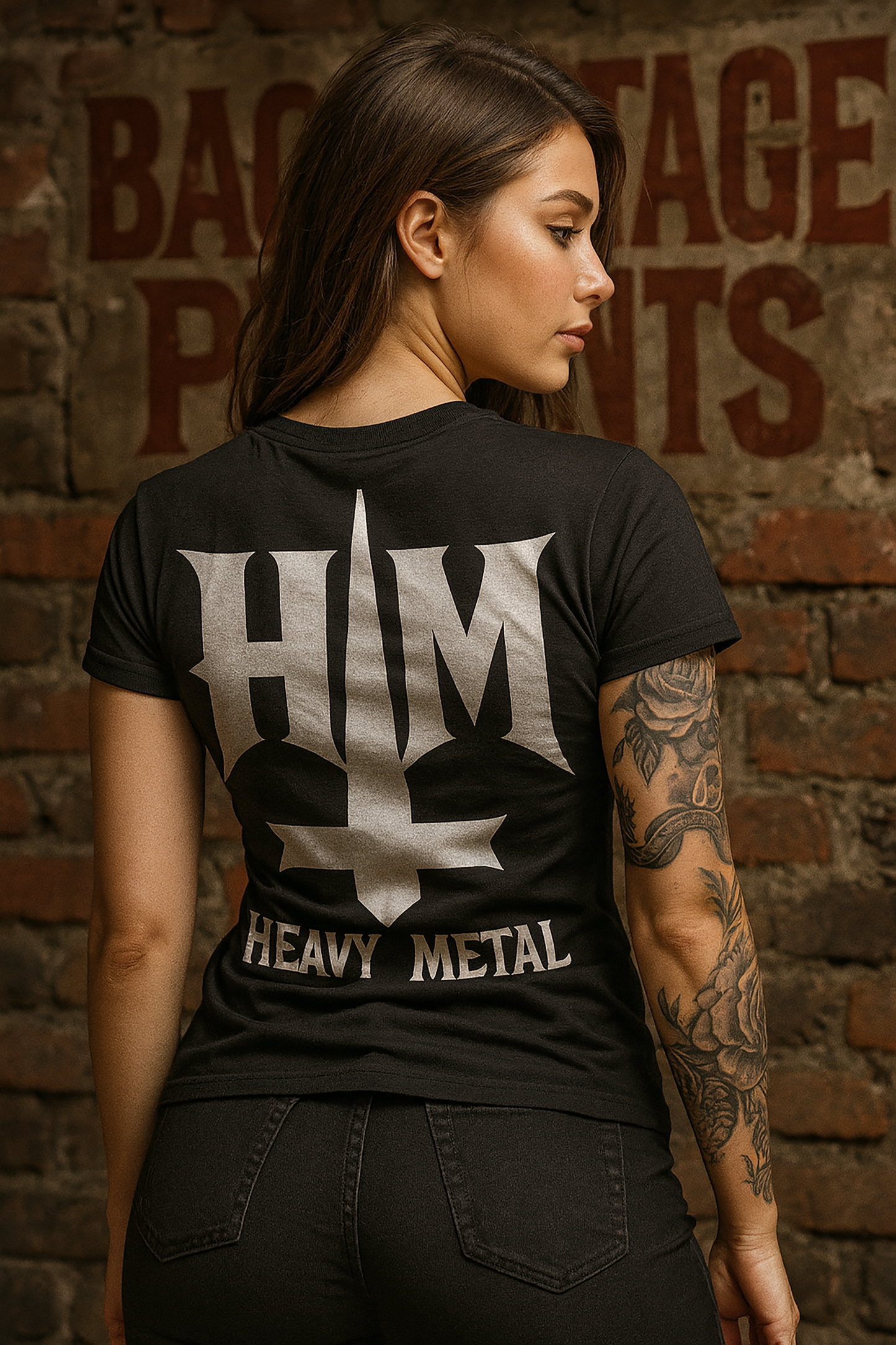 HEAVY METAL Too Pretty To Listen The Pop- Short Sleeve T- shirt