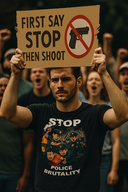 STOP POLICE BRUTALITY Short Sleeve T- shirt