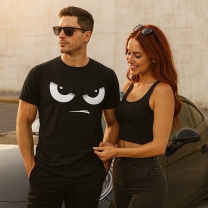 "Eyes in the Dark"  FUN Short Sleeve T- shirt for everyone who loves to have fun