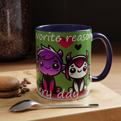A Little Devilish, A Lot of Love! Coffee Mug (0,33 l / 11, 15oz)