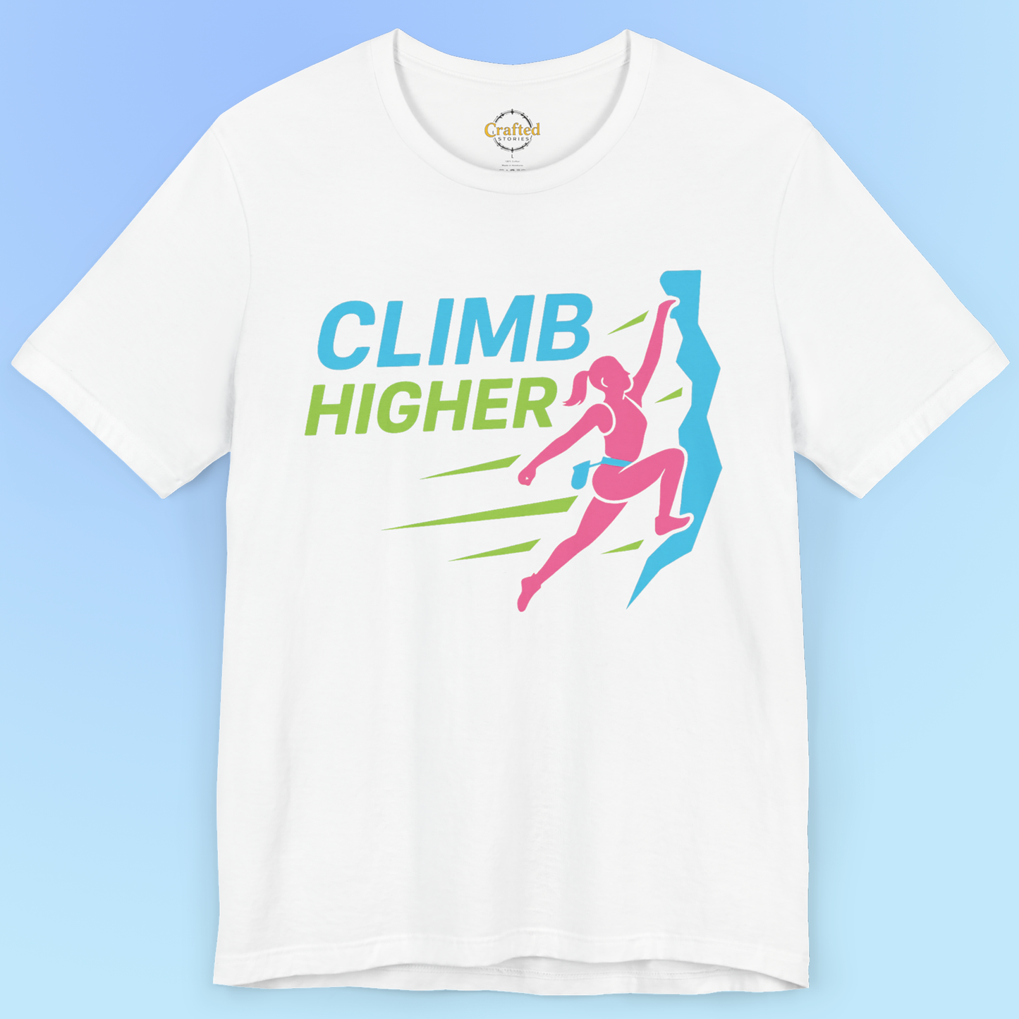 Climb Higher- Women Short Sleeve Tee