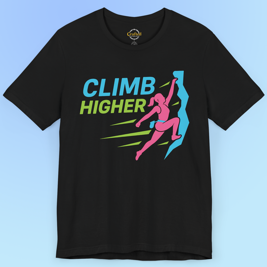 Climb Higher- Women Short Sleeve Tee