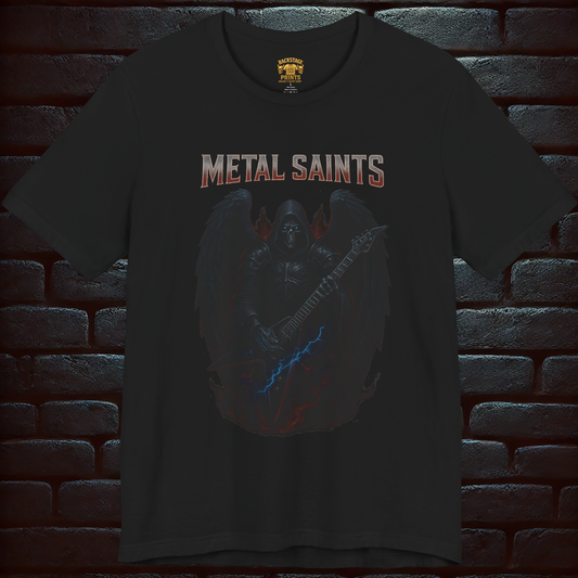 Metal Saints – Dark Angel of Riffs Tee, Short Sleeve T- shirt
