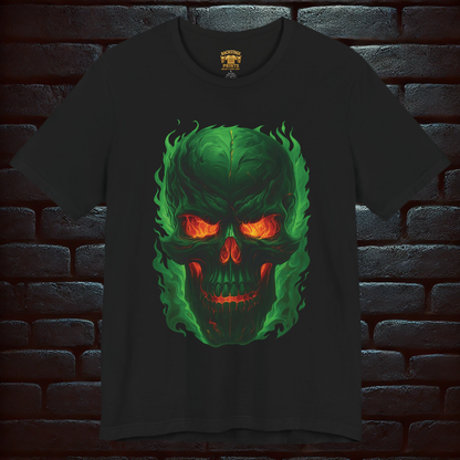 GREEN POWER Short Sleeve T shirt, Heavy metal, Rock n roll, Motorcycles