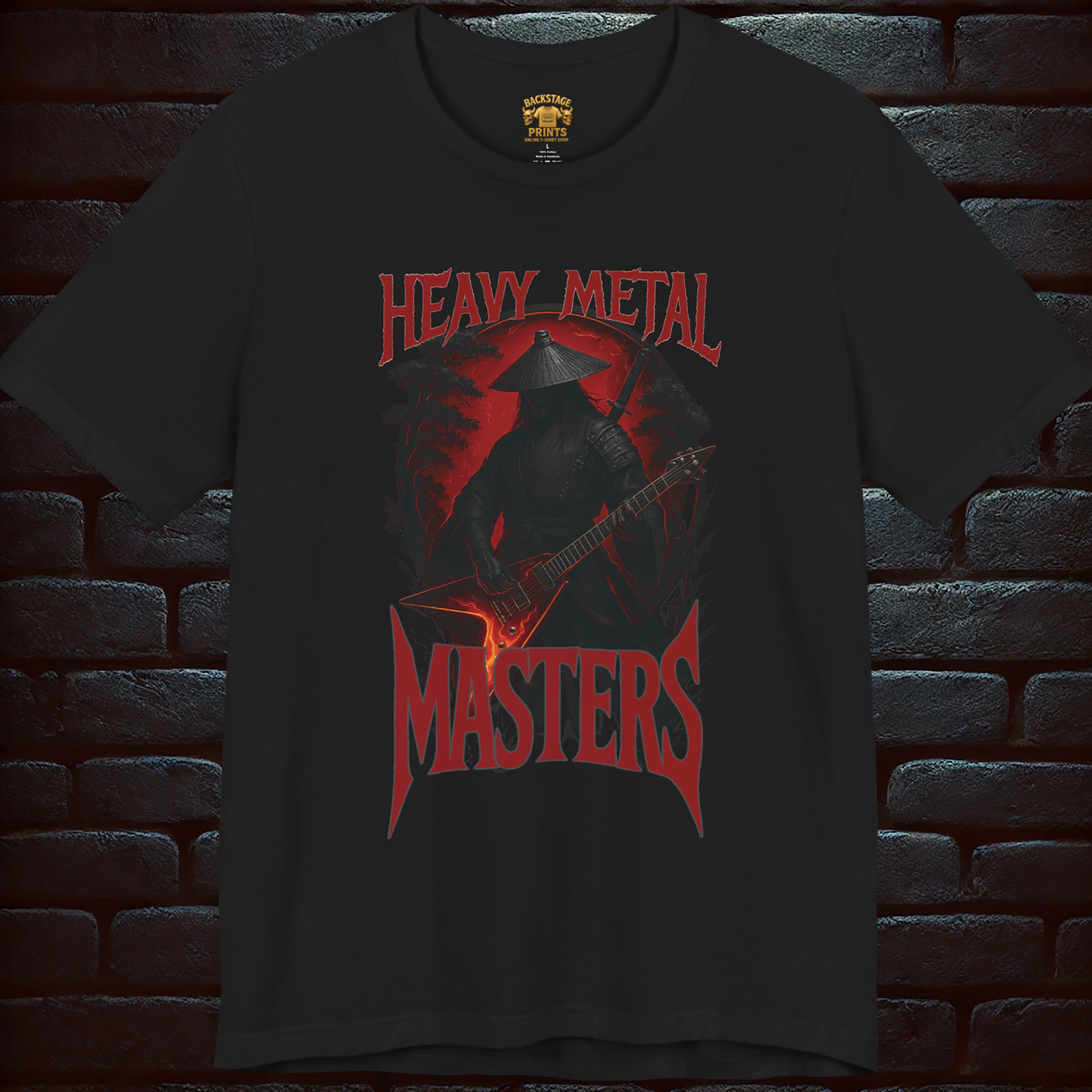 Heavy Metal Samurai T-Shirt – Exclusive Edition, Short Sleeve Tee