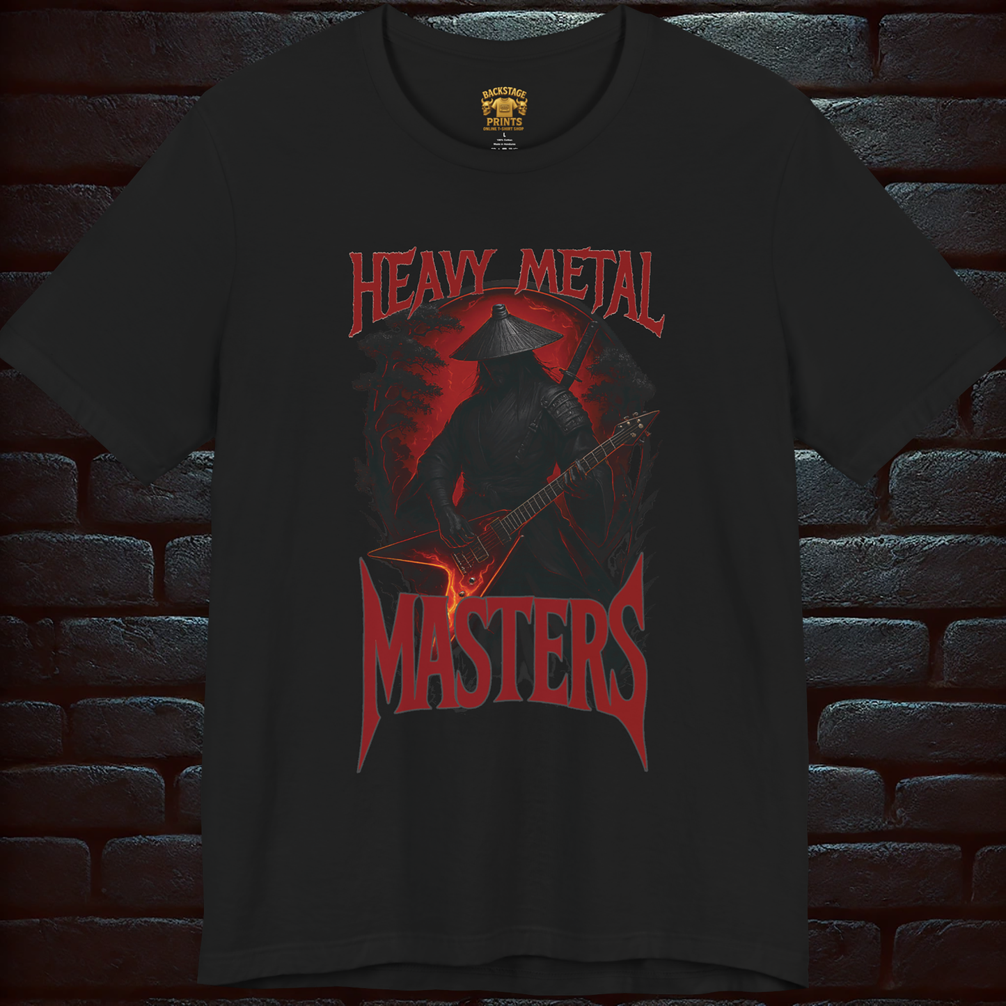 Heavy Metal Samurai T-Shirt – Exclusive Edition, Short Sleeve Tee