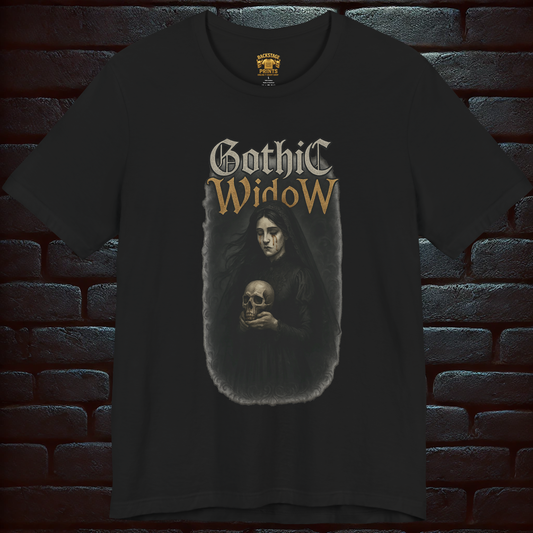 Gothic Widow – Short Sleeve T- shirt