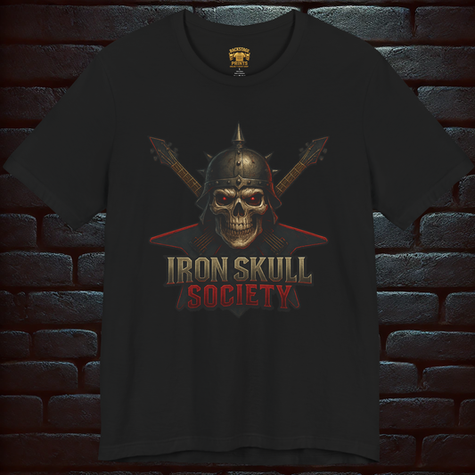 Iron Skull Society – Brotherhood of Metal Short  Sleeve T- shirt