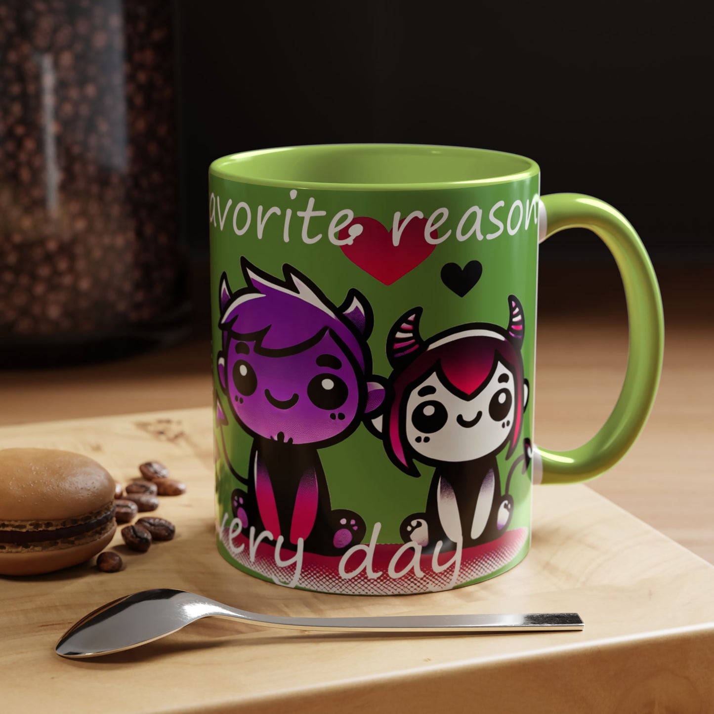 A Little Devilish, A Lot of Love! Coffee Mug (0,33 l / 11, 15oz)