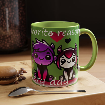 A Little Devilish, A Lot of Love! Coffee Mug (0,33 l / 11, 15oz)
