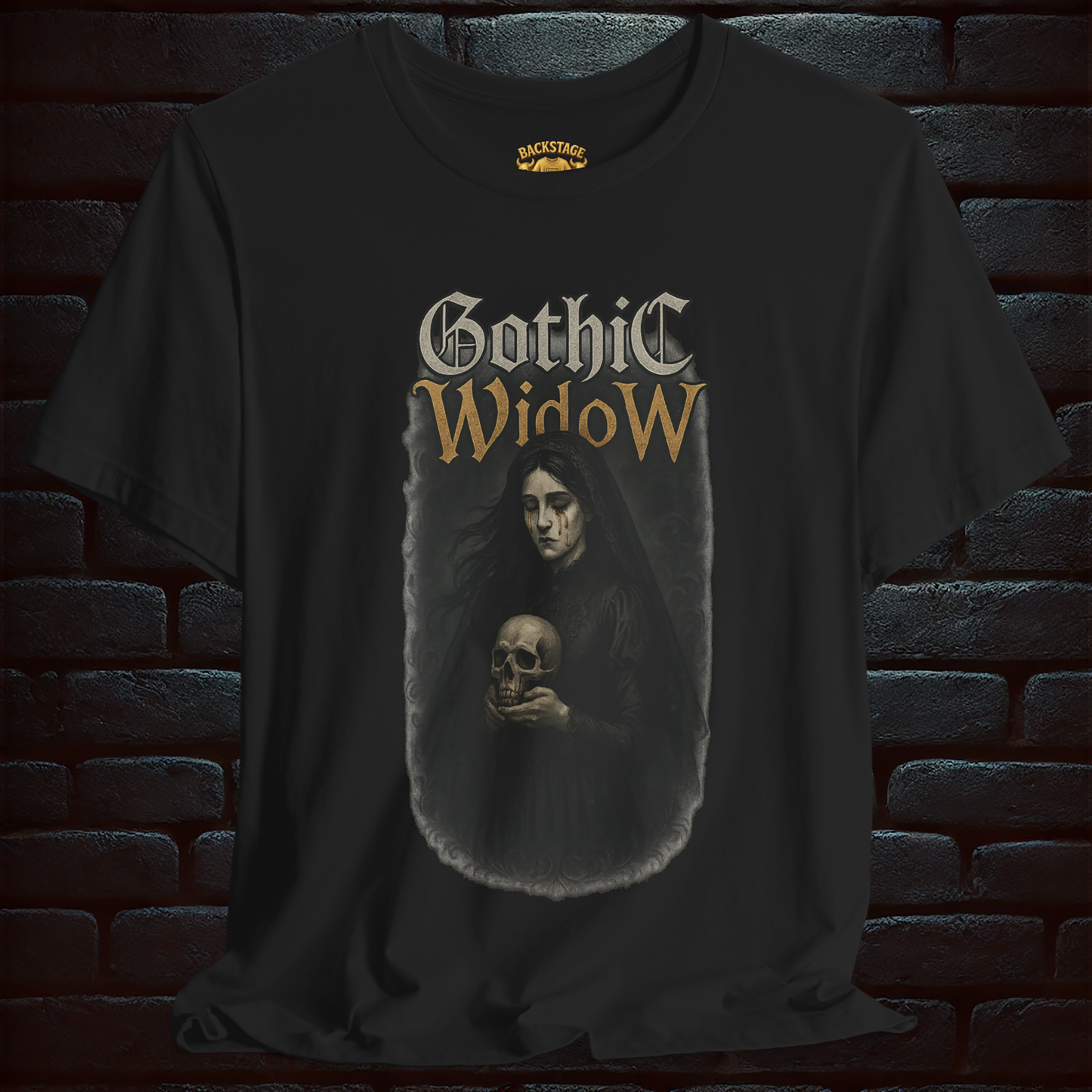 Gothic Widow – Short Sleeve T- shirt