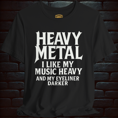 HEAVY METAL I love my music Heavy- Short Sleeve T- shirt