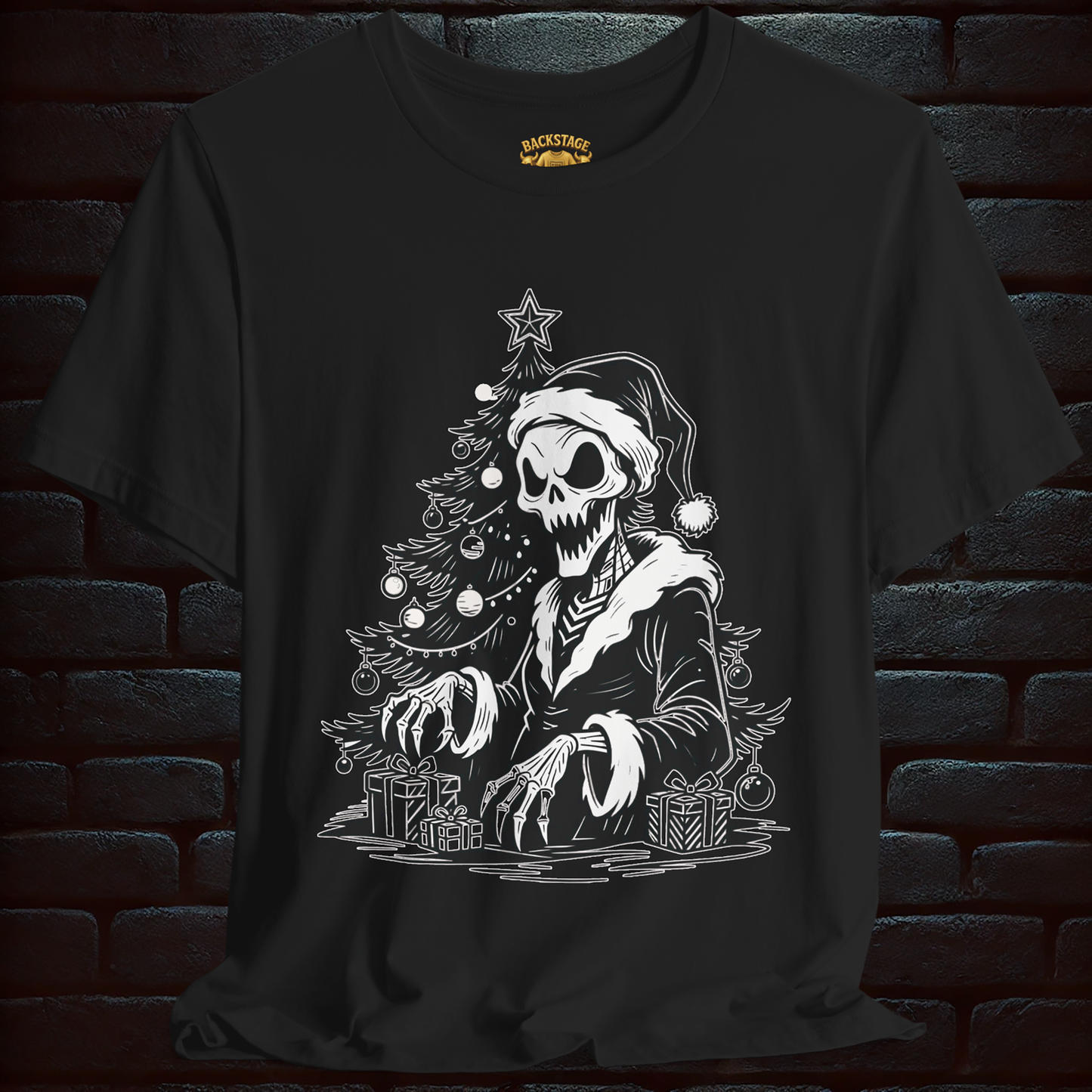 Have a Brutal Christmas T shirt– Scary Fun Design –Short Sleeve Tee