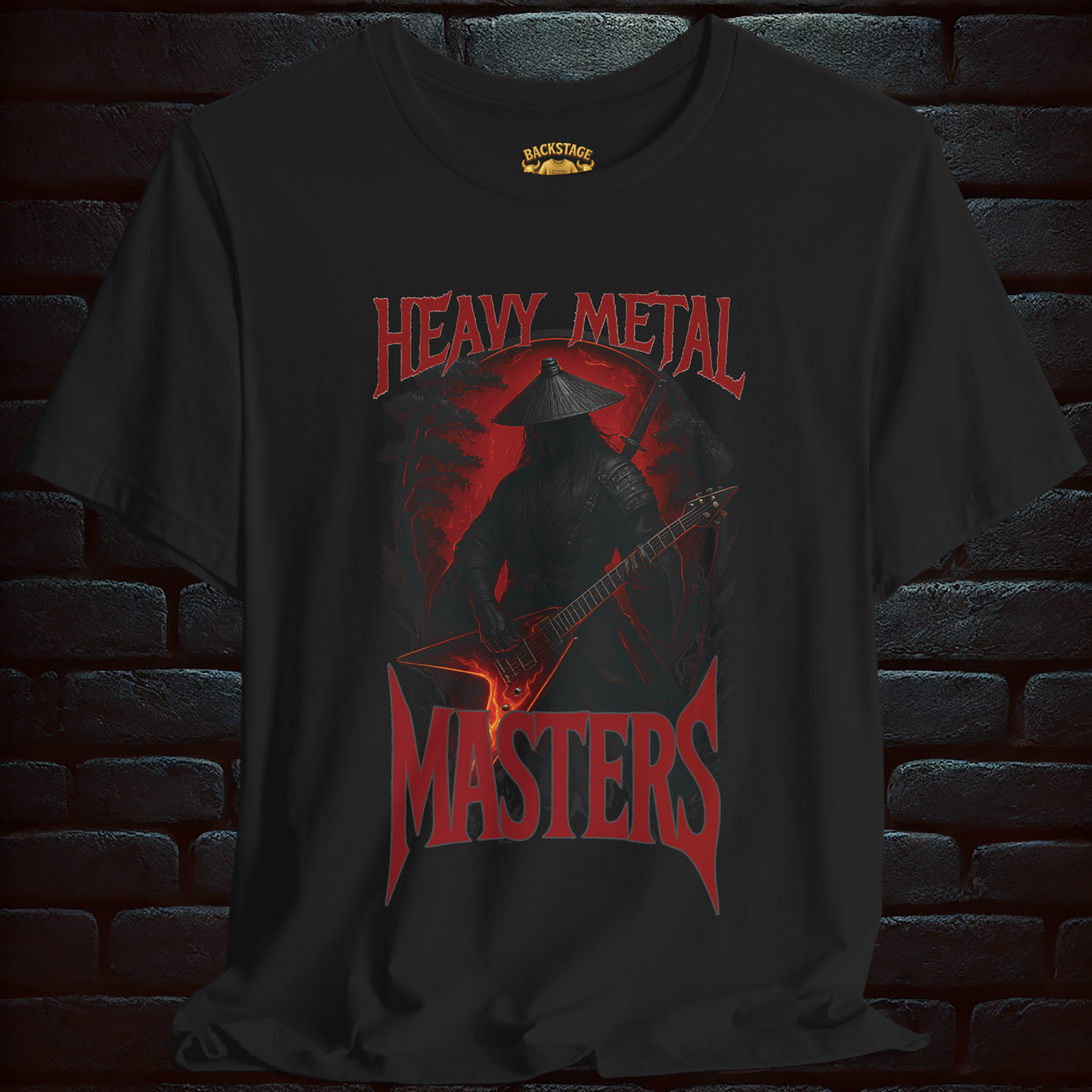 Heavy Metal Samurai T-Shirt – Exclusive Edition, Short Sleeve Tee