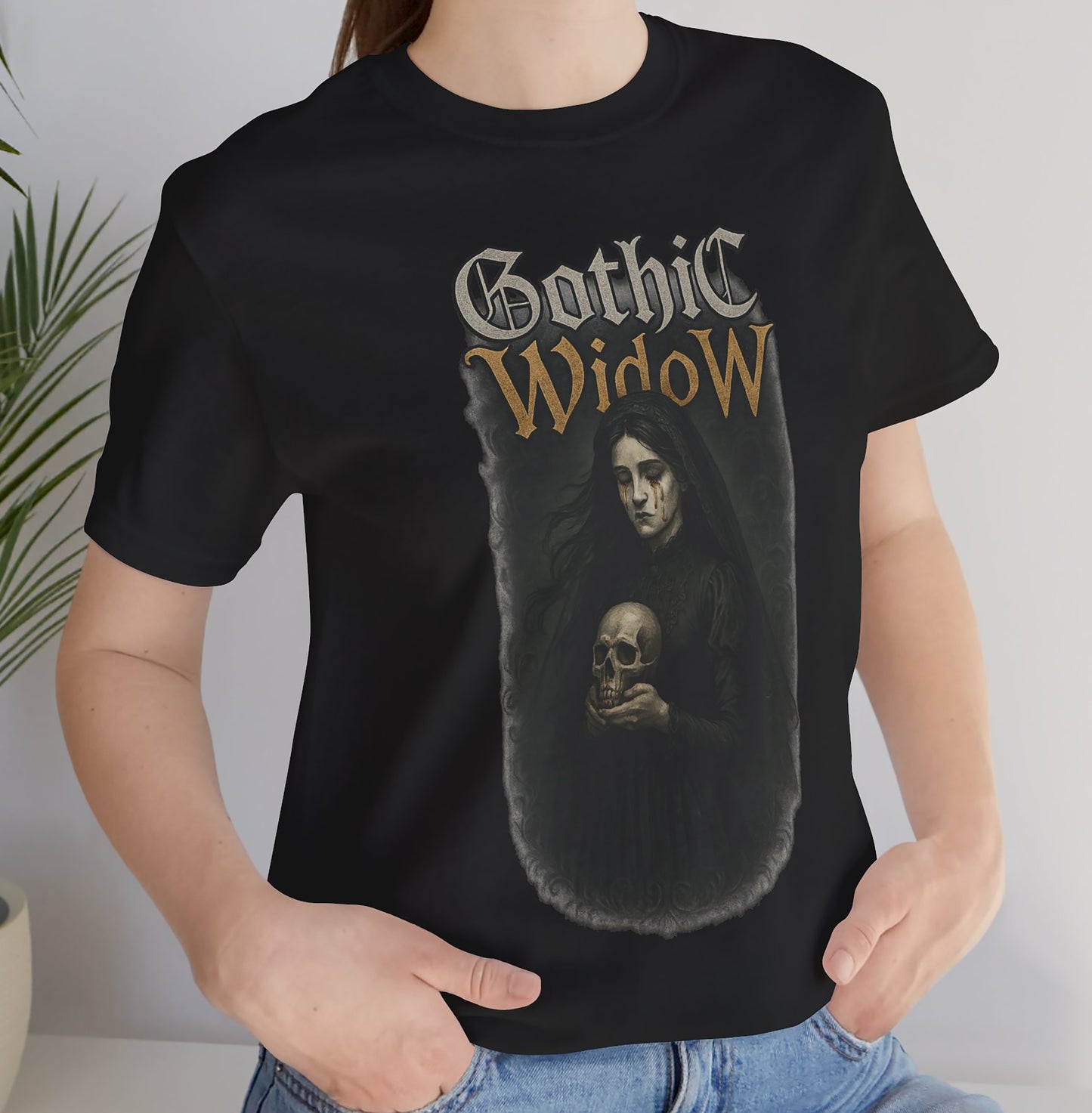 Gothic Widow – Short Sleeve T- shirt