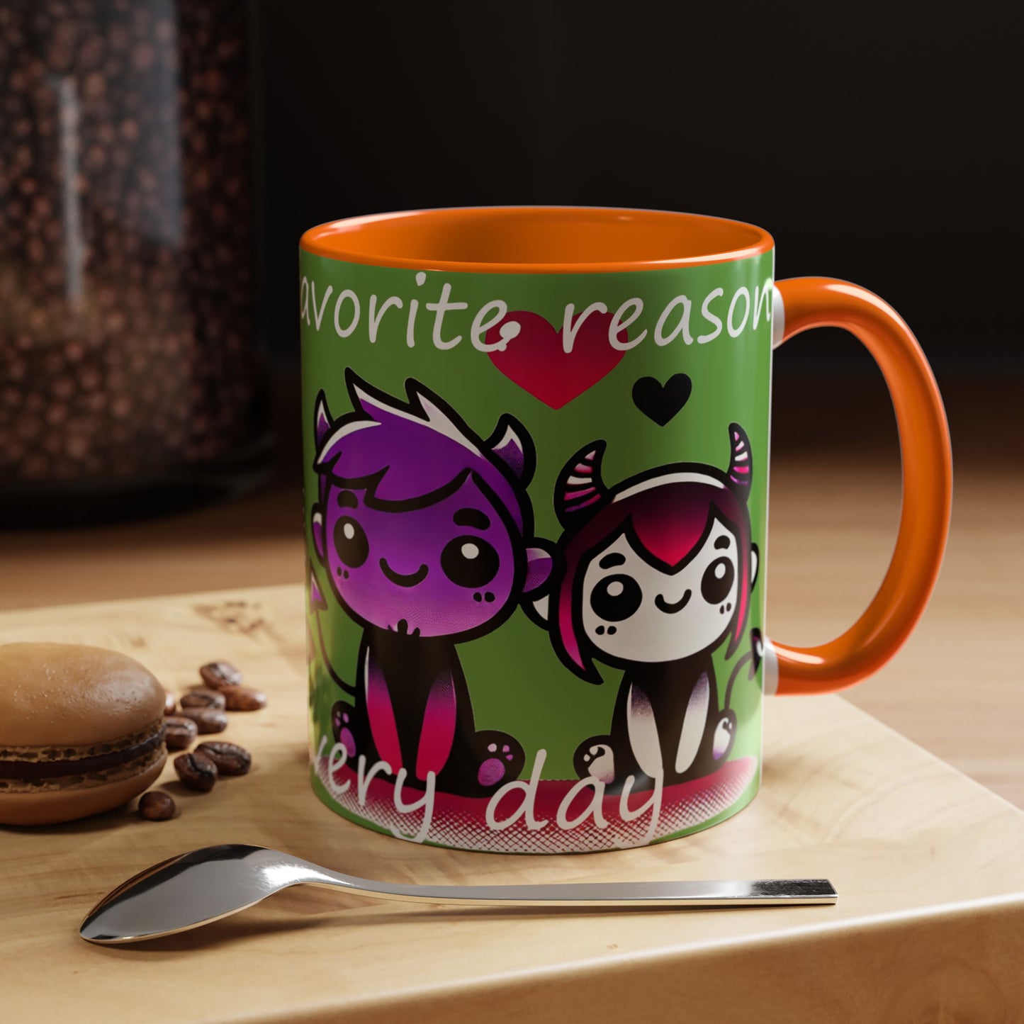 A Little Devilish, A Lot of Love! Coffee Mug (0,33 l / 11, 15oz)