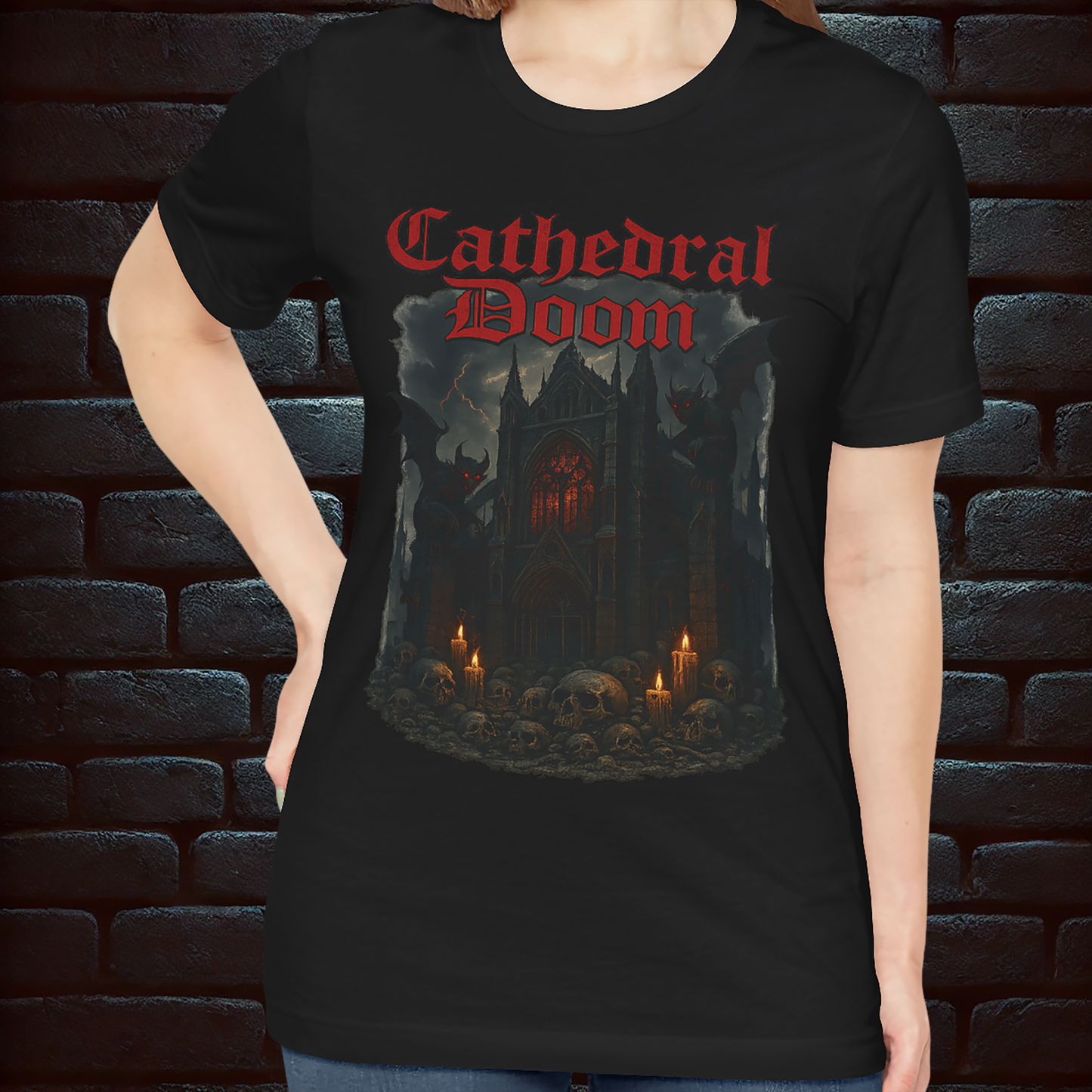 Cathedral Doom – Step Into Another World | Gothic Heavy Metal Short Sleeve T-Shirt