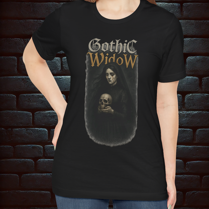 Gothic Widow – Short Sleeve T- shirt
