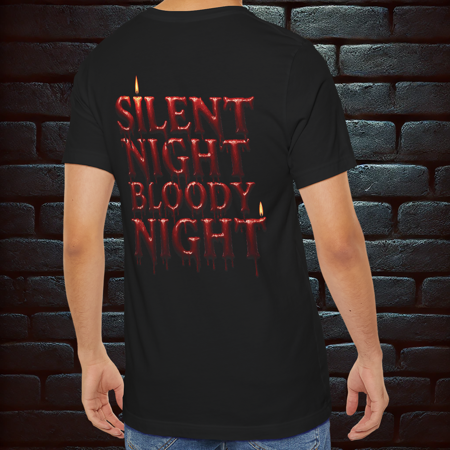 Santa is dead, Long live Krampus– Scary Fun Design –Short Sleeve Tee