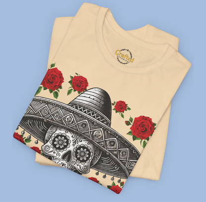 "Tequila Mata" Skull T-Shirt – The Ultimate Party Statement! Unisex Jersey Short Sleeve T- shirt