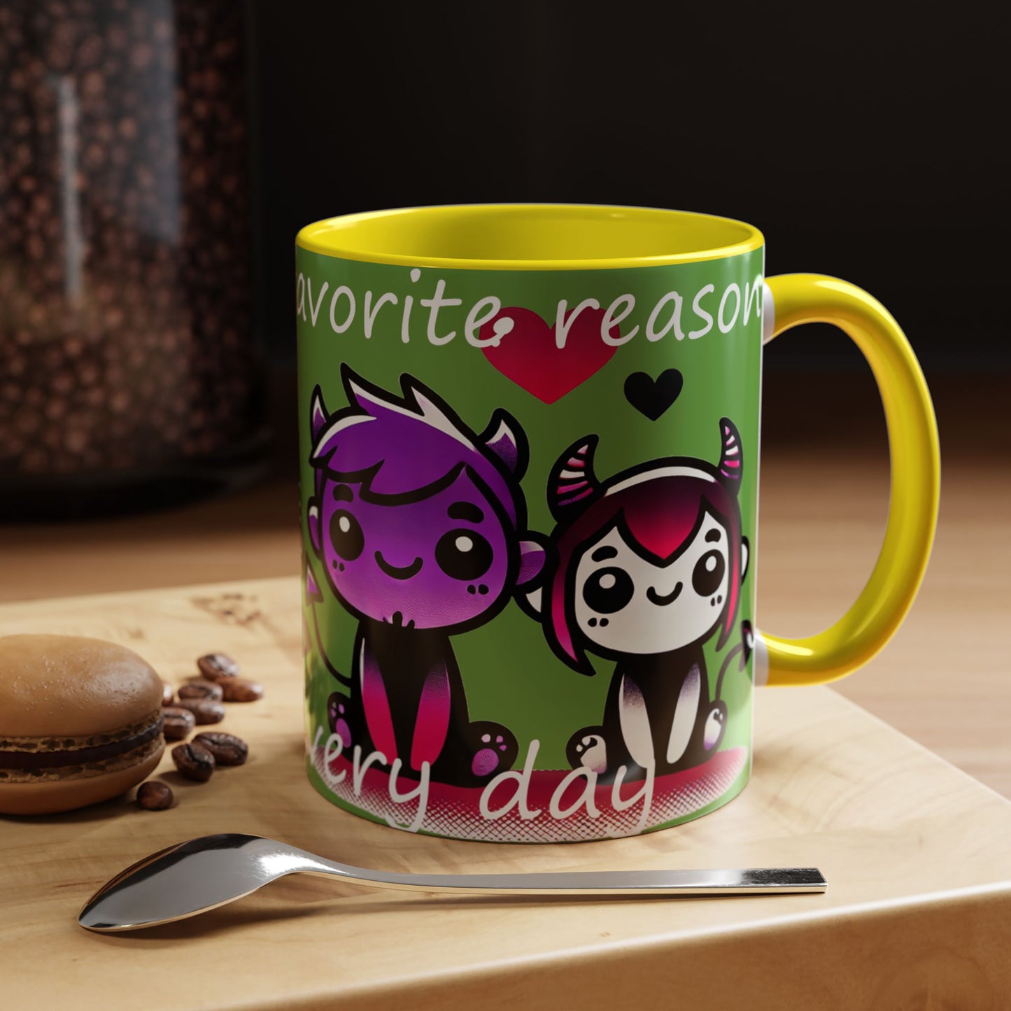 A Little Devilish, A Lot of Love! Coffee Mug (0,33 l / 11, 15oz)